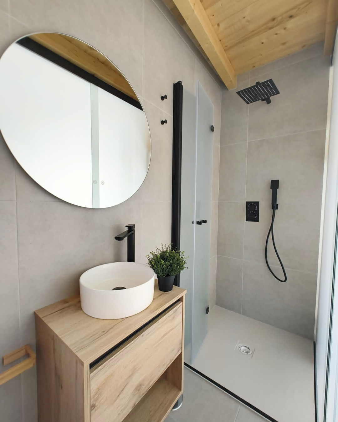 baño apartamento casa rural